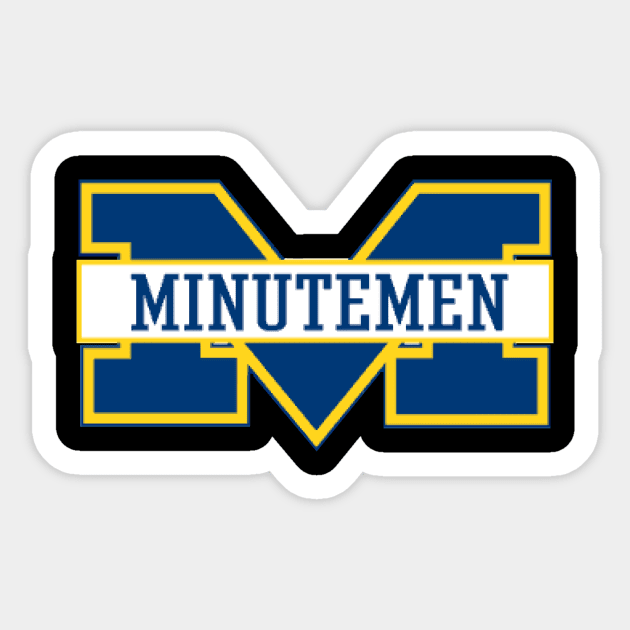 The Minutemen Sticker by Colin Irons